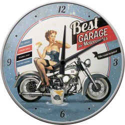 Ceas de perete - Best Garage - Ø31 cm